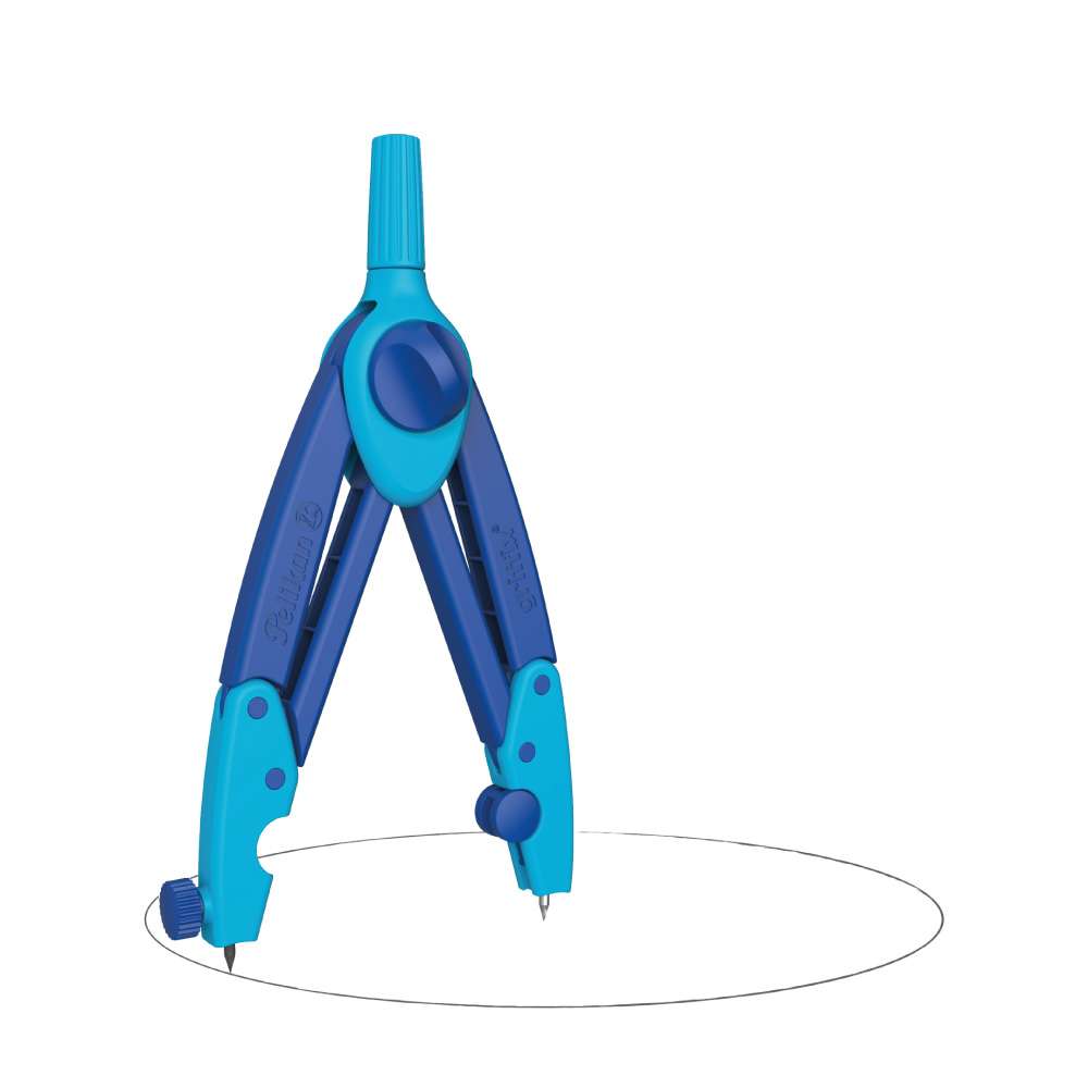 PELIKAN griffix® Zirkel blau Durchmesser