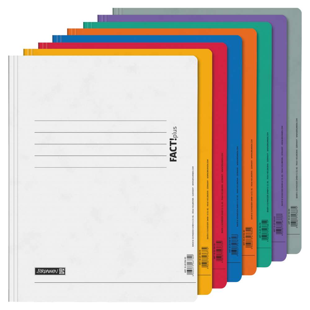 BRUNNEN Schnellhefter FACT!plus 8er Set