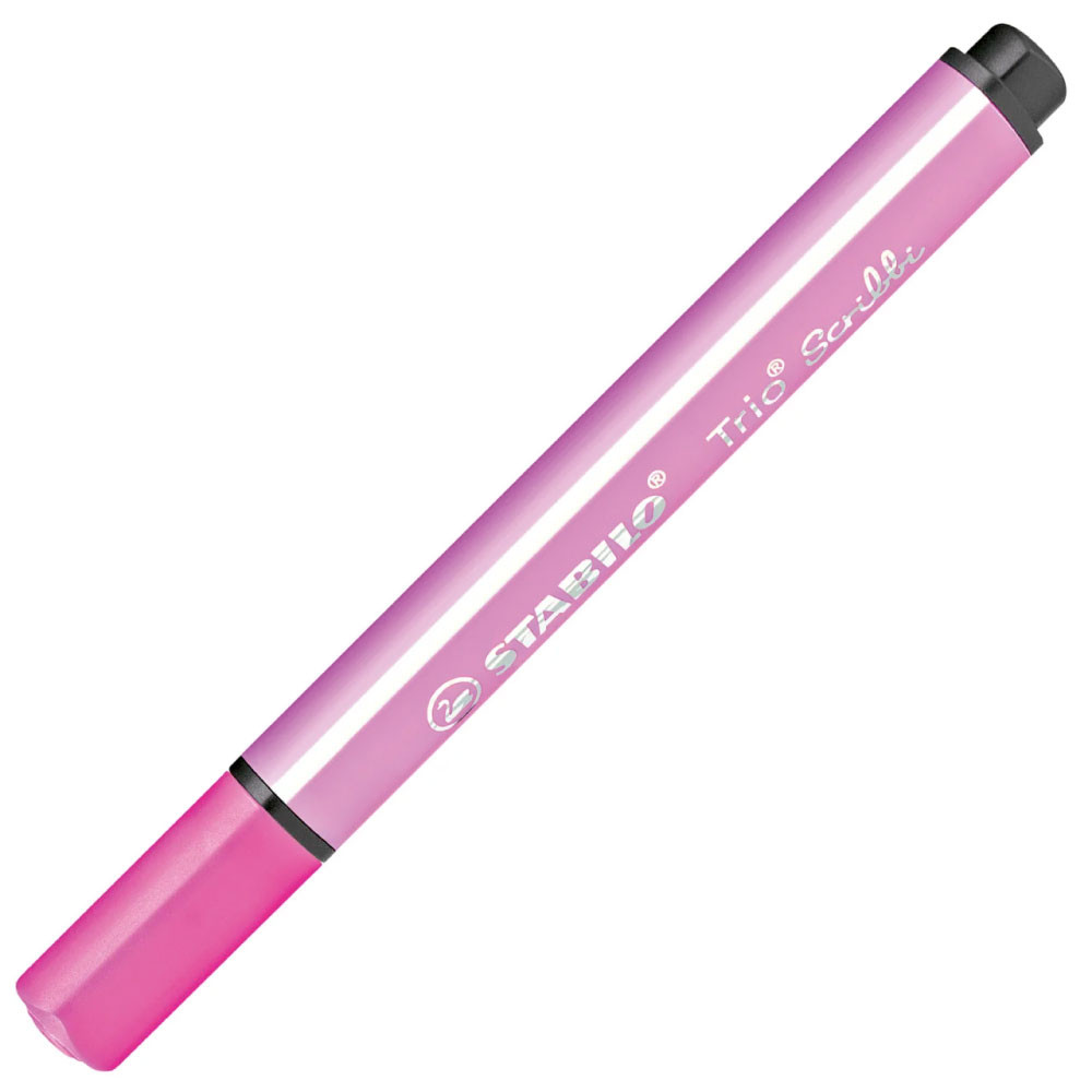 STABILO Filzstift Trio Scribbi Einzelstift rosa