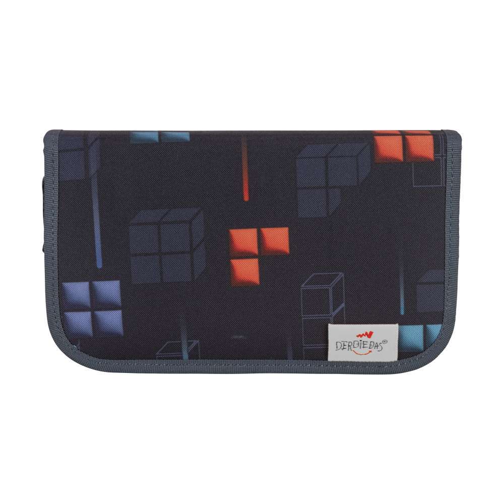 DERDIEDAS Schulrucksack ErgoFlex Tiny Set - 6 tlg Ninja Fighter Schüleretui Front