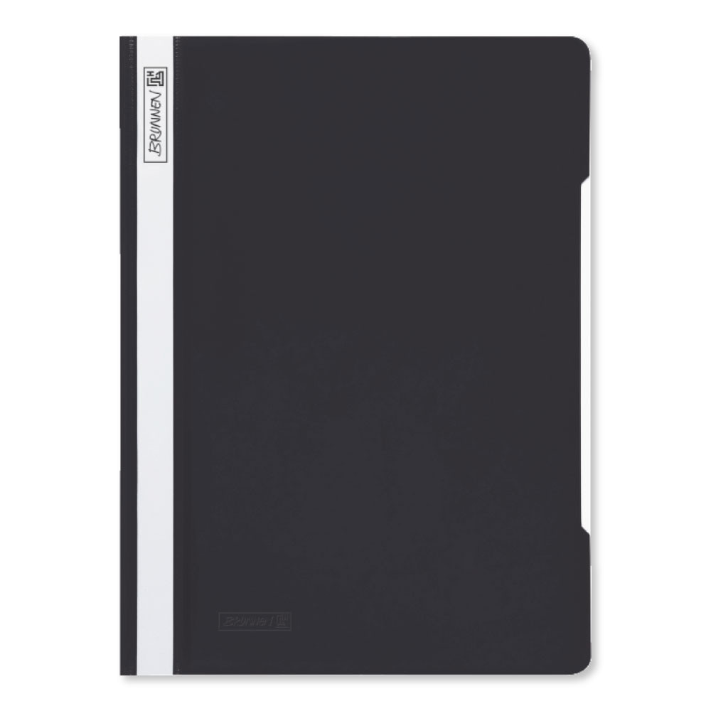 BRUNNEN Schnellhefter Folie für A4 schwarz