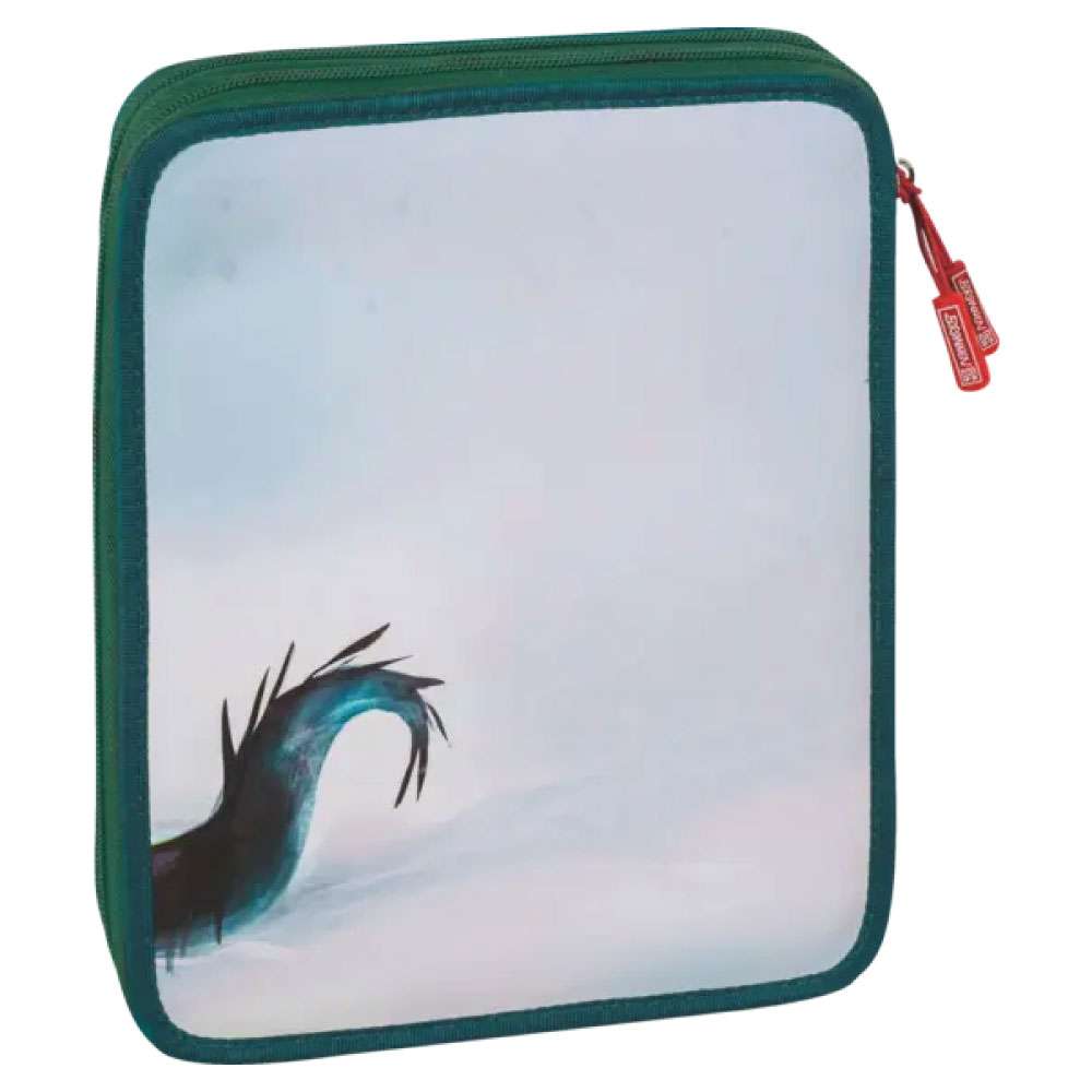 BRUNNEN Federmäppchen XXL 2-Zip Drago hinten