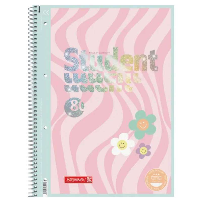 Geometriehelden-Set für Mädchen - Brunnen Collegeblock Front