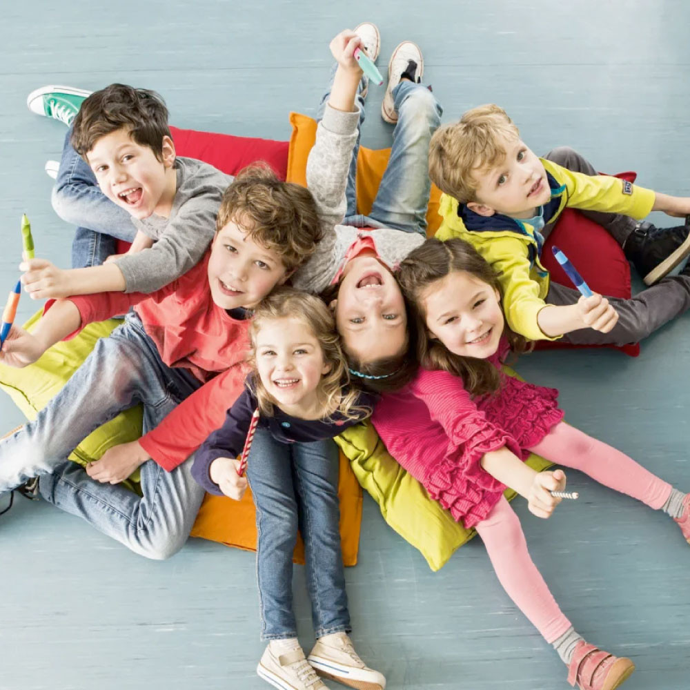 STABILO Spitzer EASYcolors/graph mit Kindern