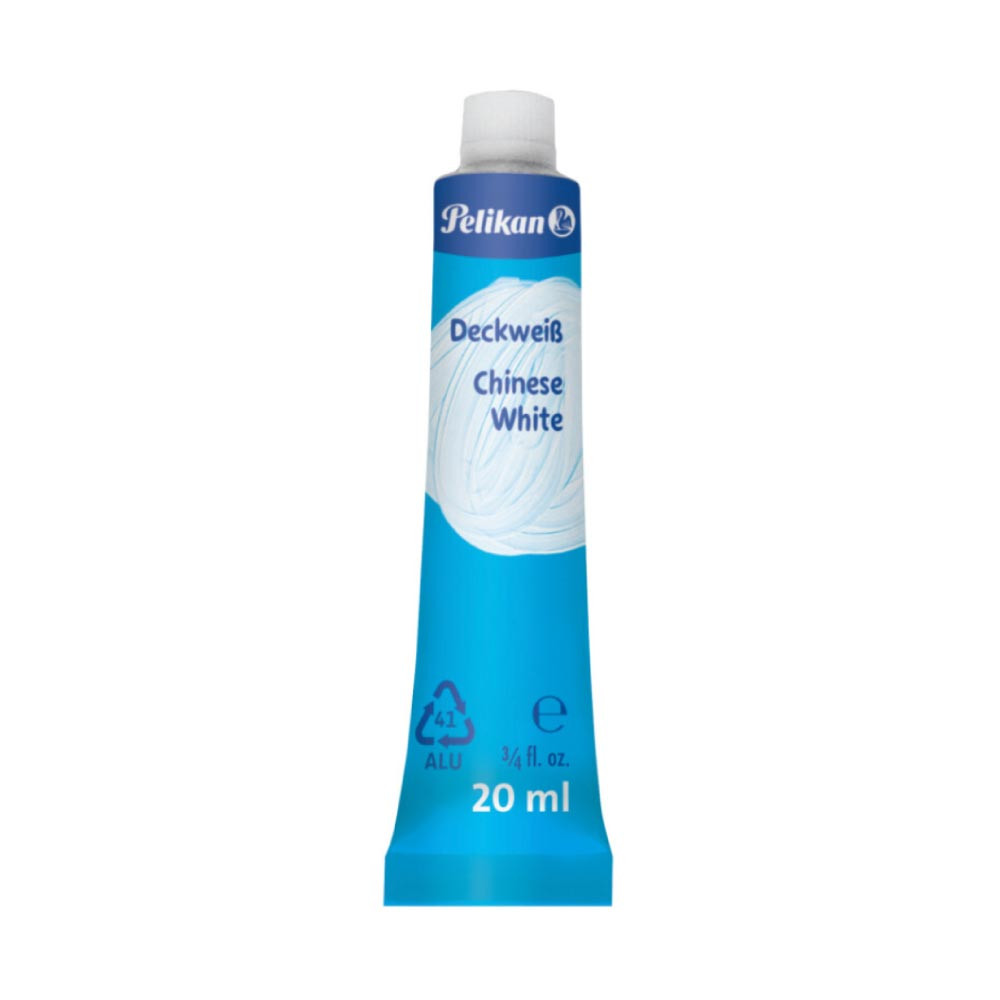 PELIKAN Deckweiss - Tube weiß - 20 ml