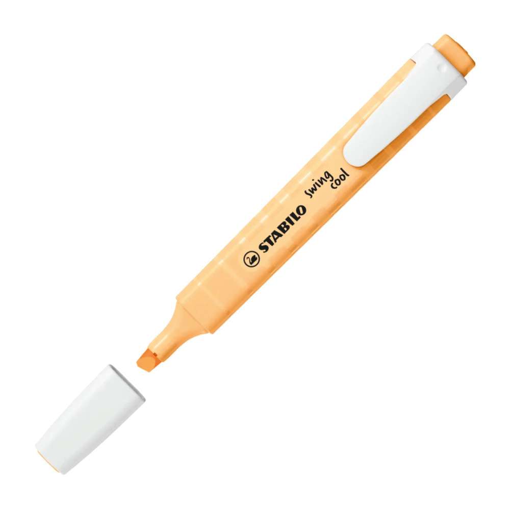 STABILO Textmarker swing cool Pastell sanftes orange Kappe