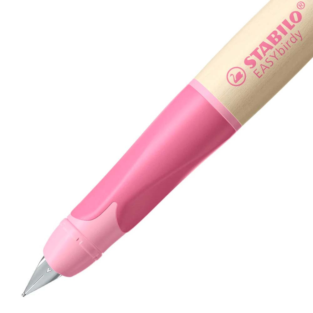 STABILO ergonomischer Schulfüller  EASYbirdy Timber rechtshändig dunkelpink/hellpink Feder A