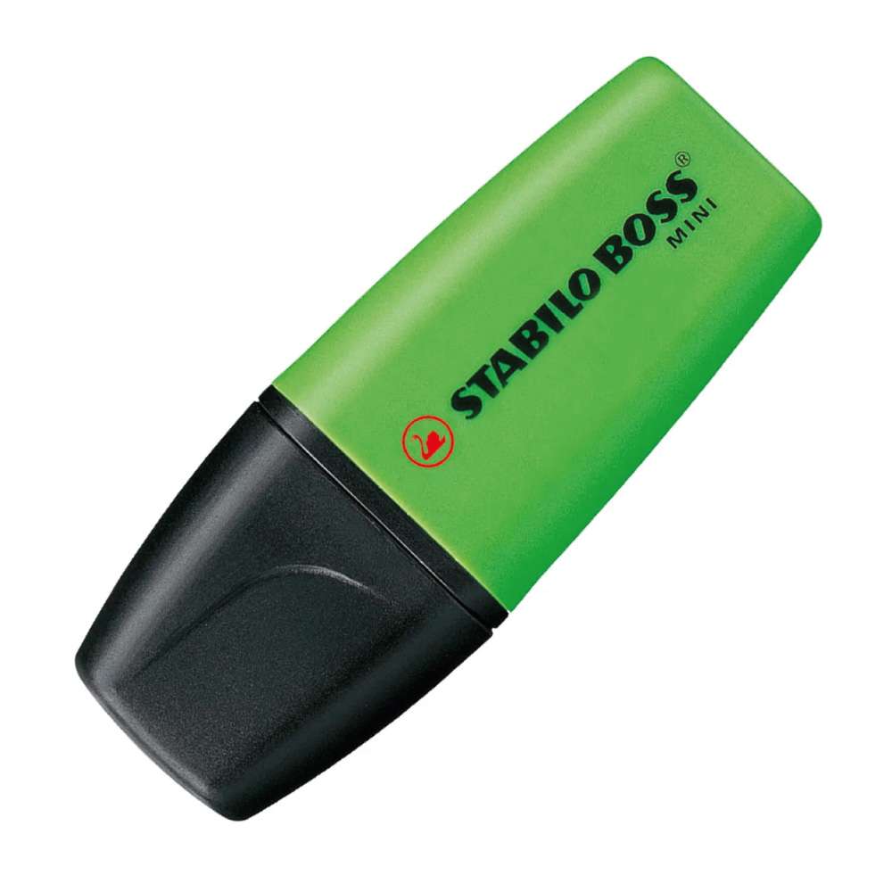 STABILO BOSS Textmarker original MINI grün Kappe