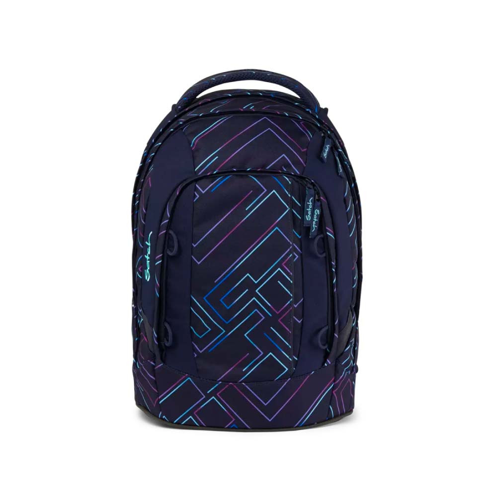 SATCH Schulrucksack pack - Purple Laser vorne
