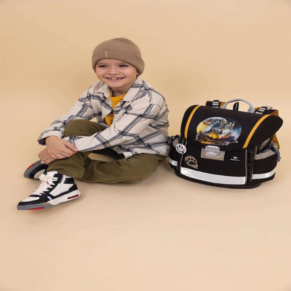 Belmil Schulranzen CLASSY 4 tlg - Moonless Night Kind Schulranzen