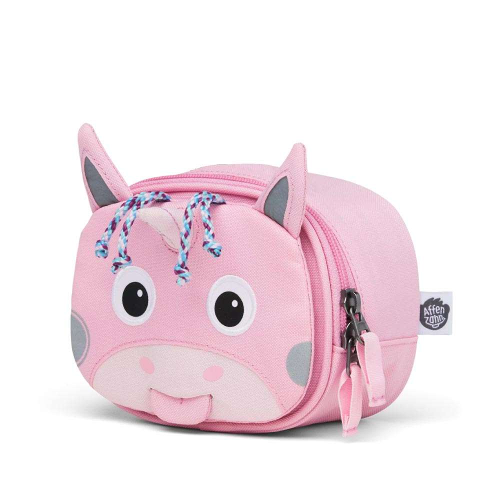AFFENZAHN Lenkertasche - Einhorn seitliche Front