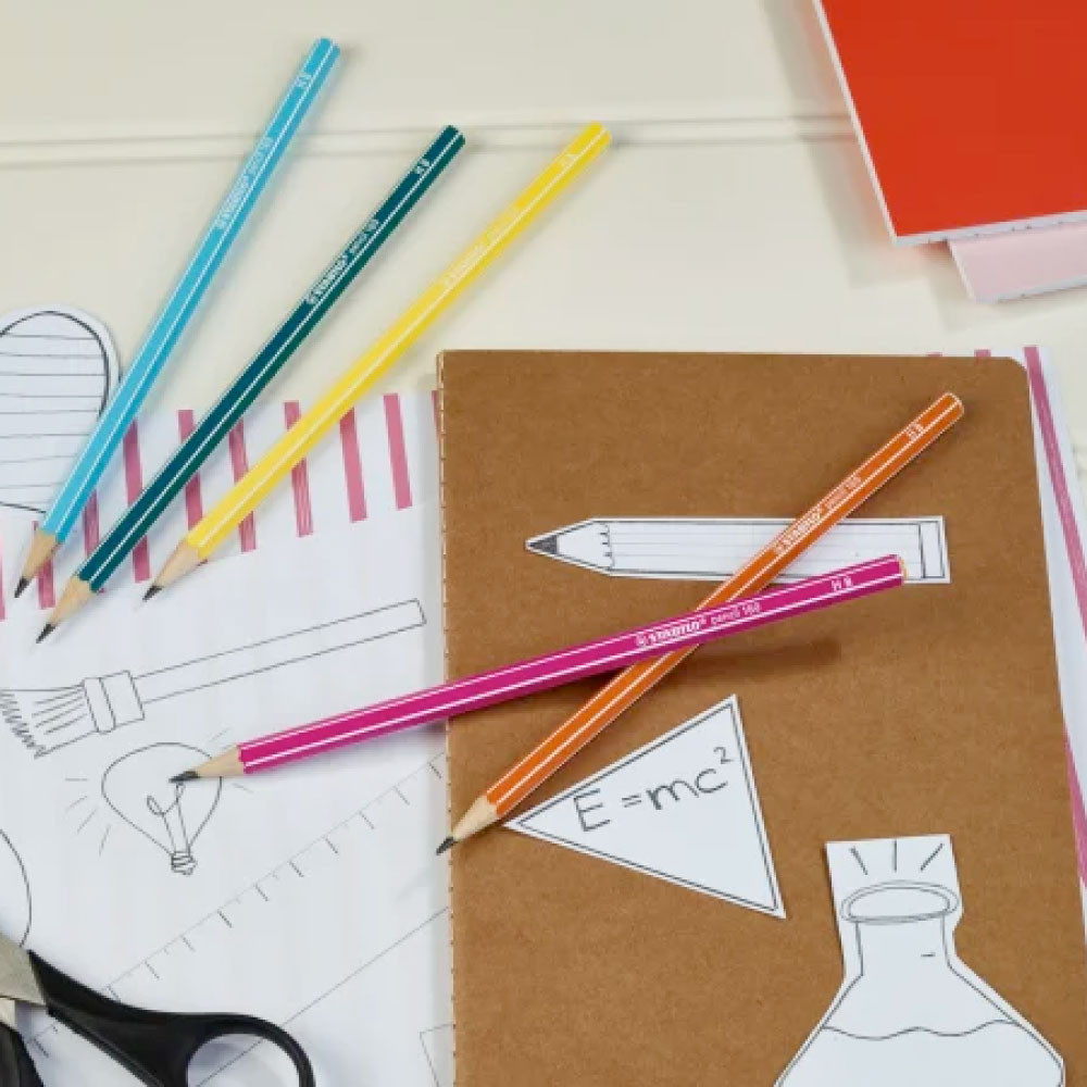 STABILO Schulbleistift pencil 160 Bleistifte mit Heft
