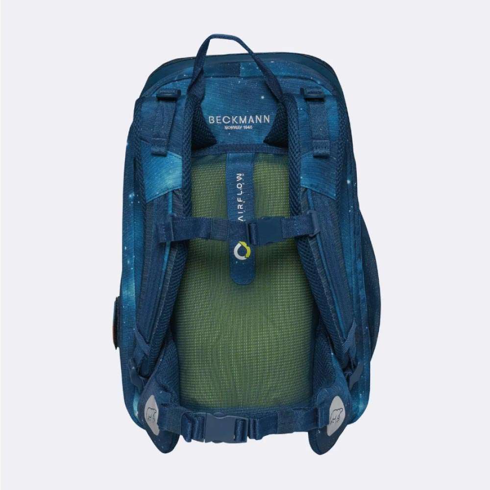 BECKMANN Schulranzen ACTIVE AIR FLX 6 tlg - Space Mission Rückansicht