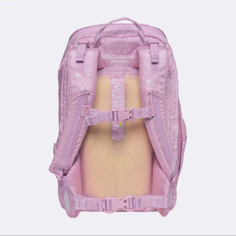 BECKMANN Schulranzen Active Air FLX 6 tlg - Rosie Rückansicht