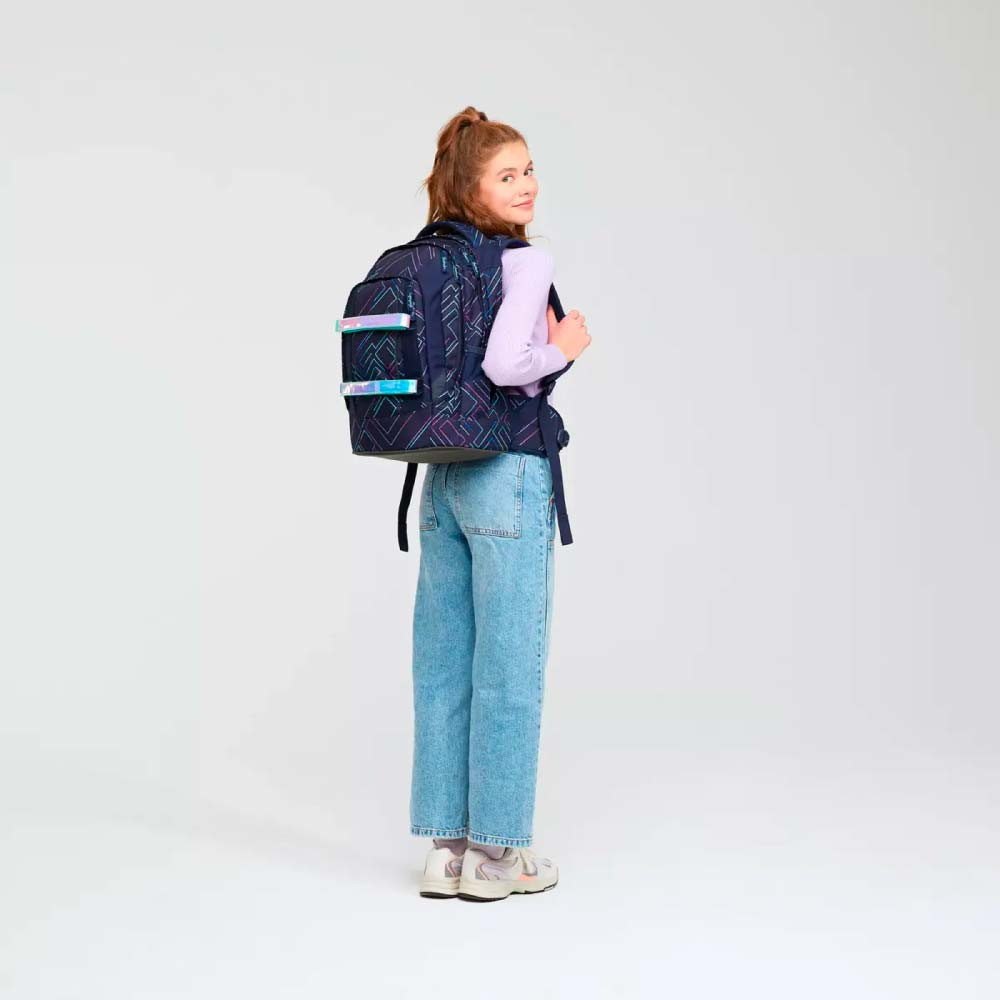 SATCH Schulrucksack pack - Purple Laser Mädchen