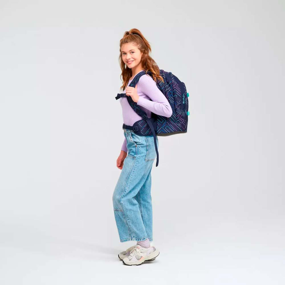 SATCH Schulrucksack pack - Purple Laser Mädchen Rucksack