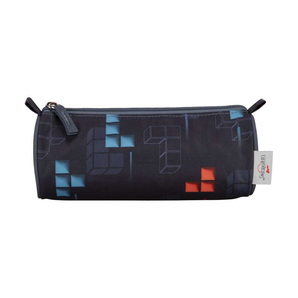 DERDIEDAS Schulrucksack ErgoFlex Tiny Set - 6 tlg Ninja Fighter Faulenzermäppchen