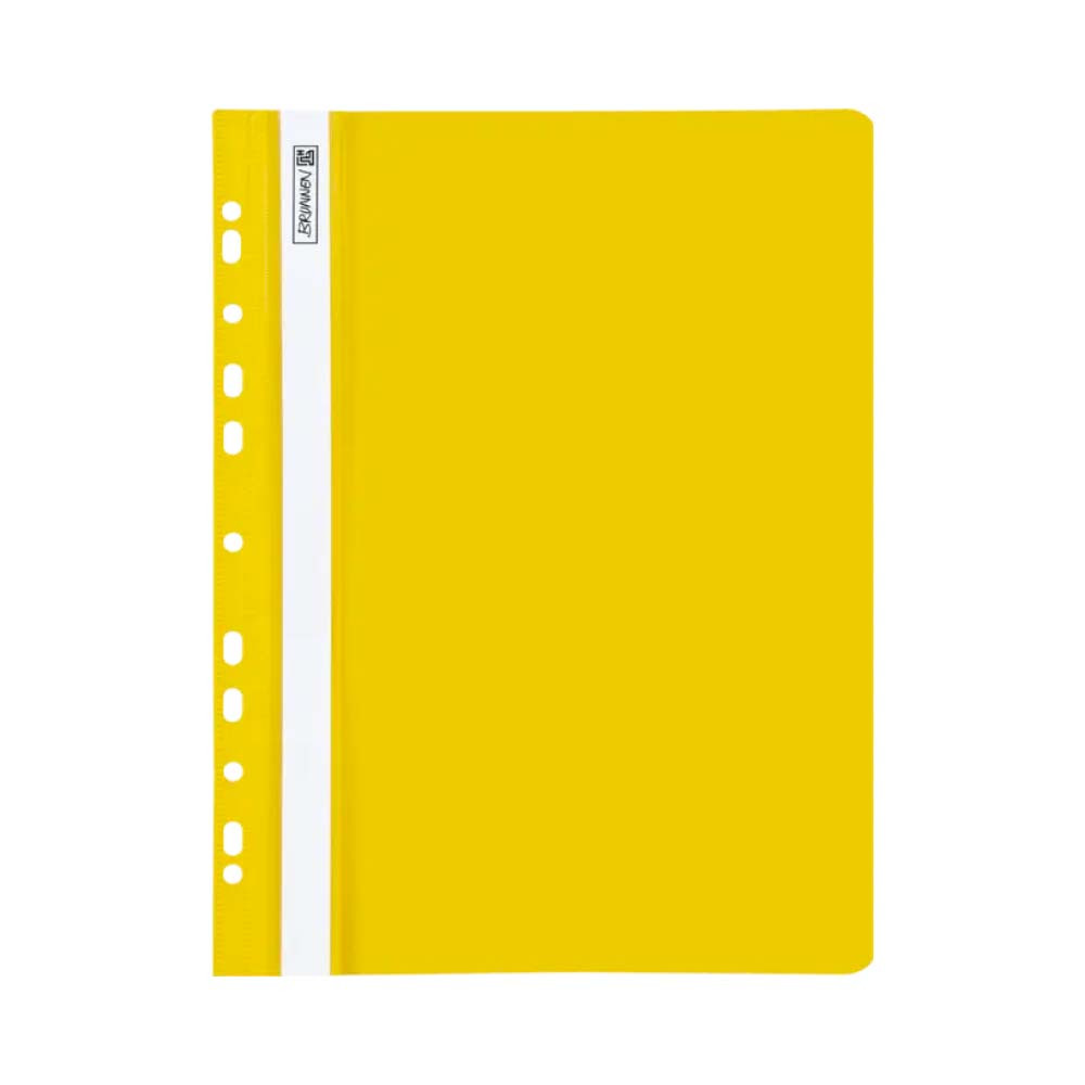 Brunnen Schnellhefter „OFFICE TO GO“  Folie gelocht - DIN A4 - verschiedene Farben - gelb