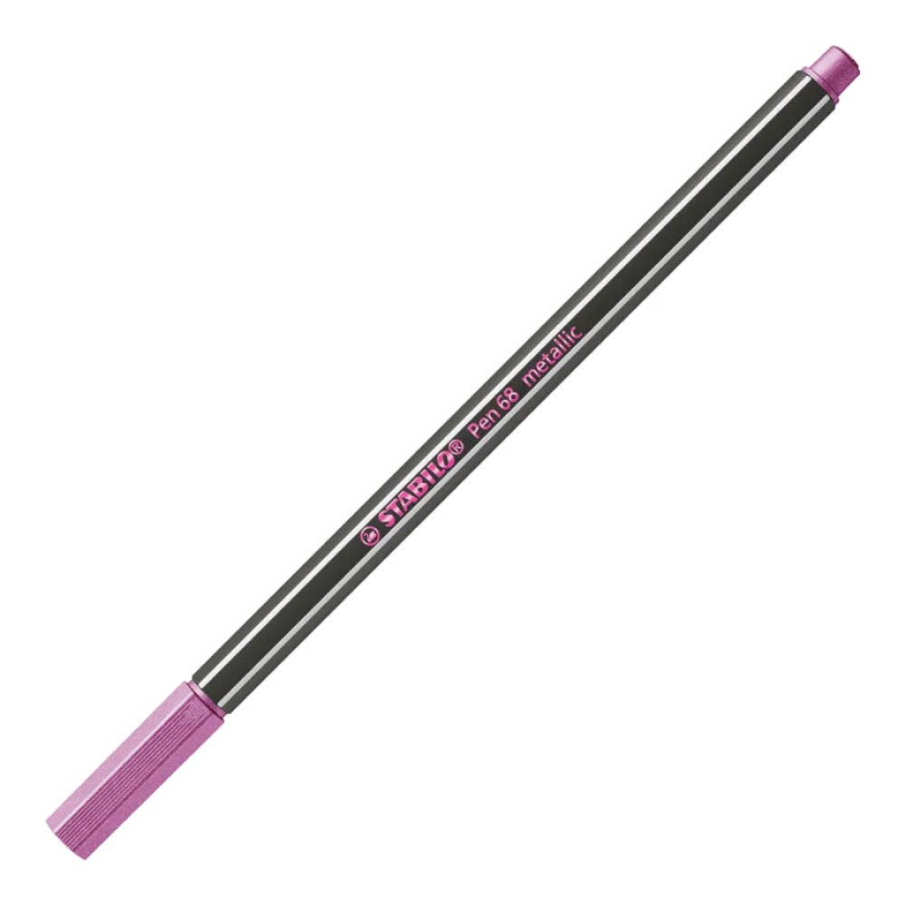STABILO Premium Filzstift Pen 68 metallic rosarot