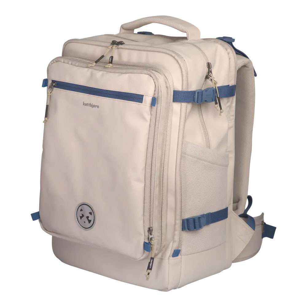 KATTBJÖRN Schulrucksack Classic Party Animals von vorn seitlich