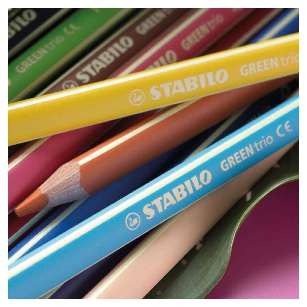 STABILO GREENtrio 12er Set Stifte