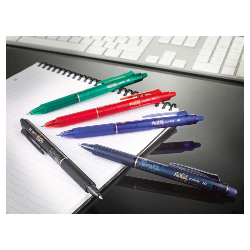 PILOT Tintenroller FriXion Clicker Strichstärke 0,5 mm Sortiment
