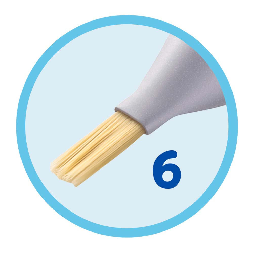 PELIKAN Pinsel griffix - Borstenpinsel  Größe 6