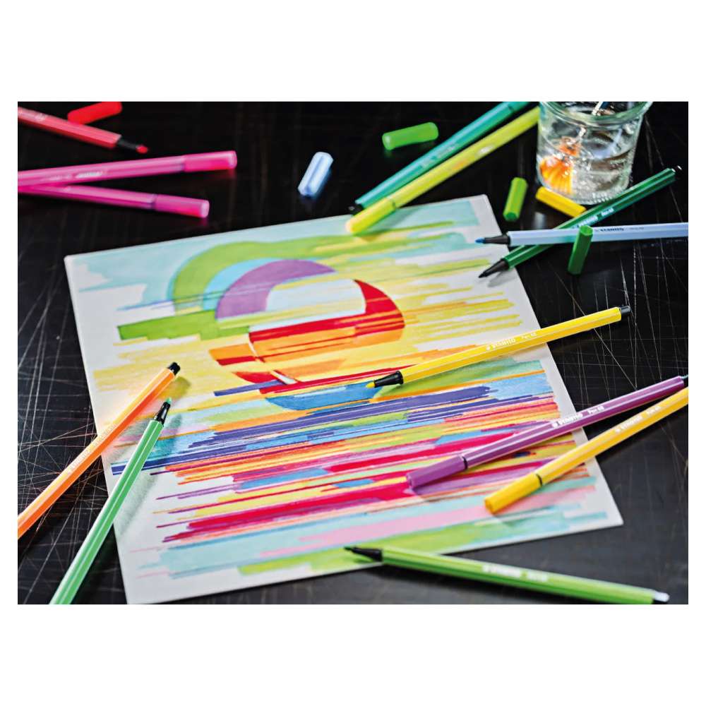 STABILO Premium Filzstift Pen 68 ARTY malen