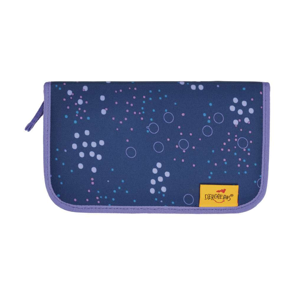 DERDIEDAS Schulrucksack ErgoFlex EASY Set - 6 tlg. Deep Ocean Schüleretui Front