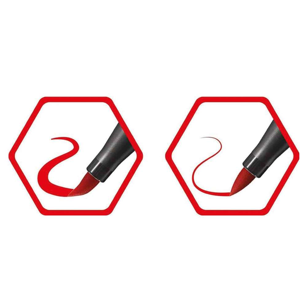 STABILO Premium-Filzstift Pen 68 brush dünn und dick