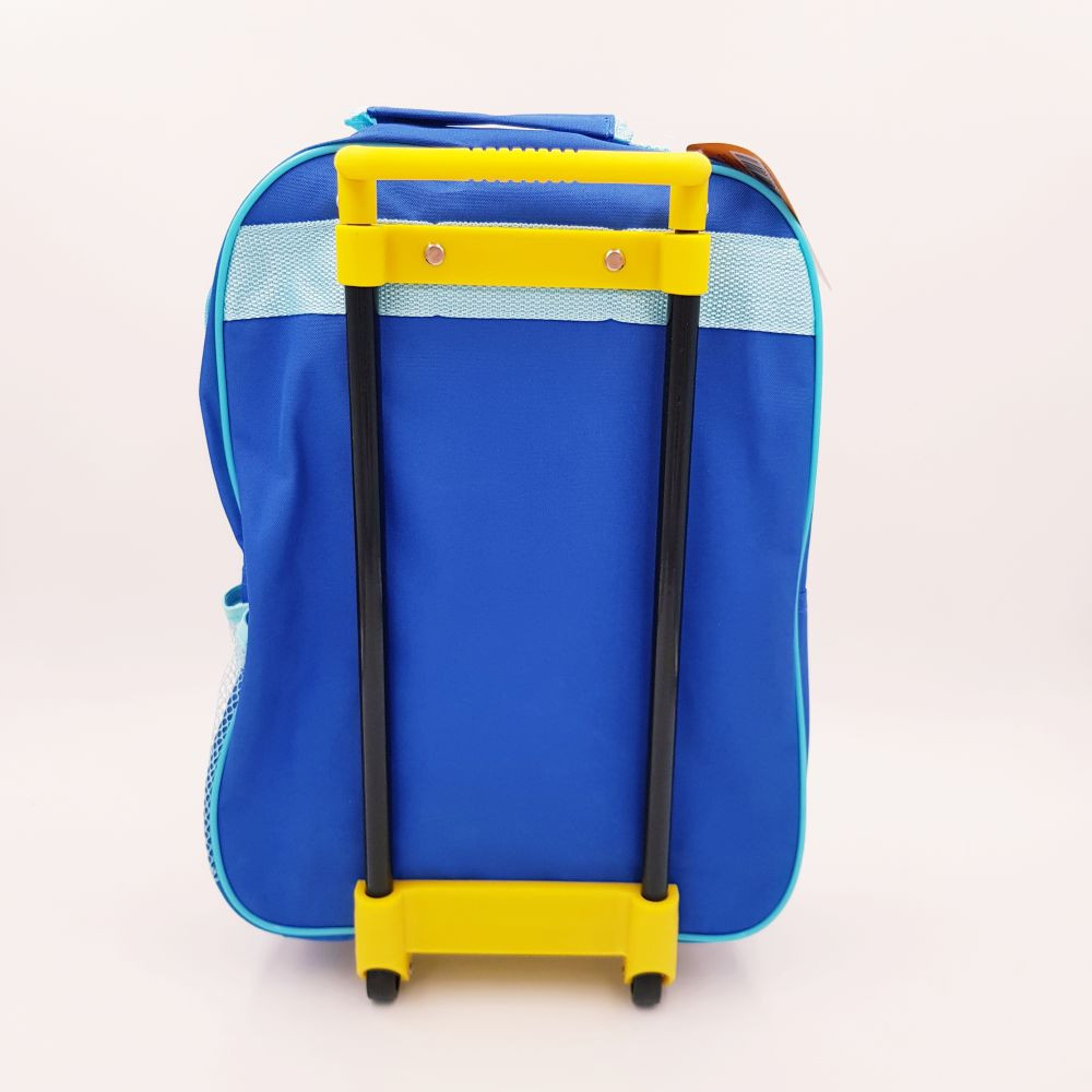 JCB KD Kinder-Trolley "Let's get messy" hinten mit Griff