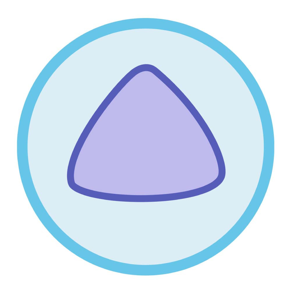 PELIKAN Pinsel griffix - Haarpinsel & Borstenpinsel Form