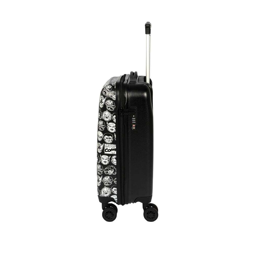 SCOOLI Kinderkoffer Trolley 20' - Marvel Comics  seitlich