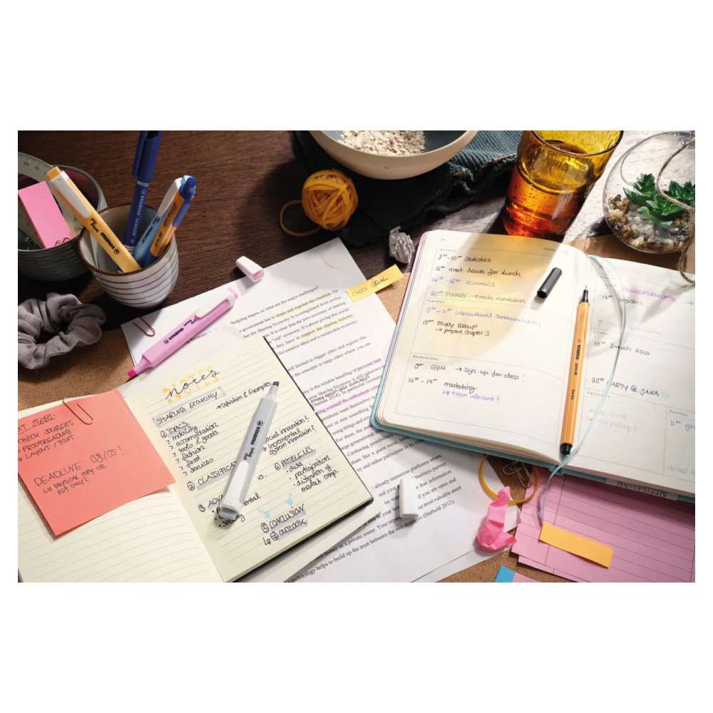 STABILO Textmarker swing cool Pastell Schreibtisch