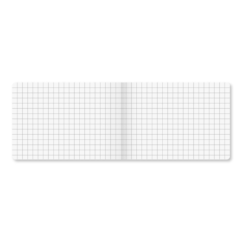 BRUNNEN Rechenheft A5 quer - 16 Blatt Innenansicht