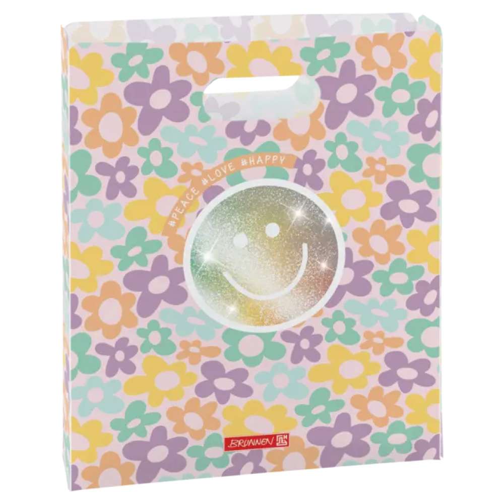 BRUNNEN Heftboxen Motive Happy Hippie