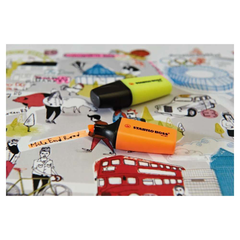 STABILO BOSS Textmarker original MINI Beispiel