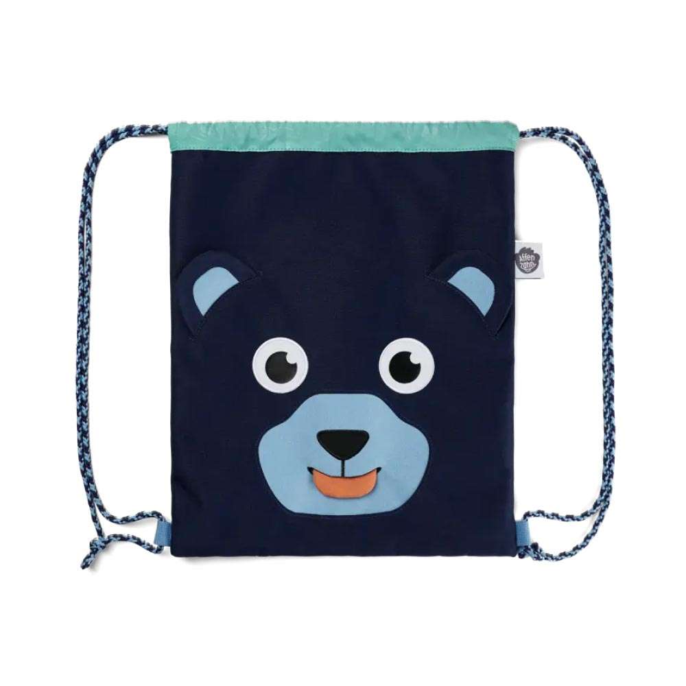 AFFENZAHN Turnbeutel - Bär  Front
