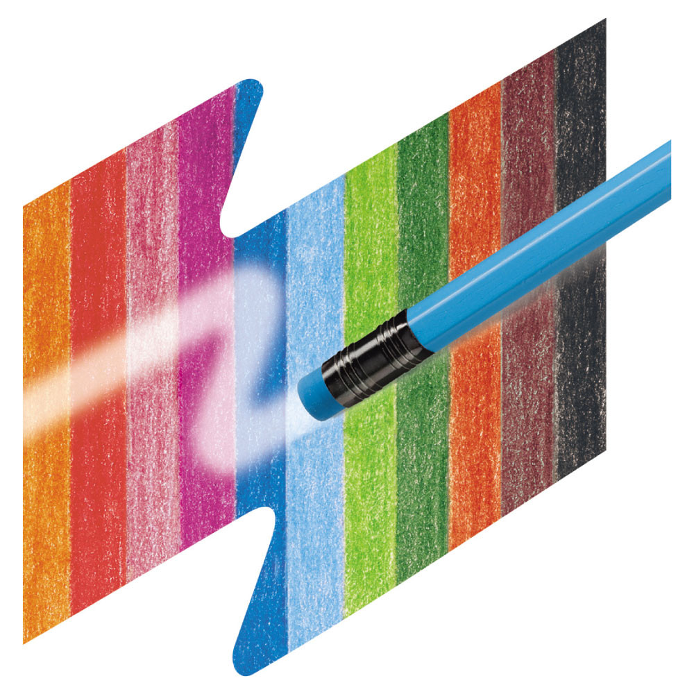 FABER CASTELL Farbstift malen Radierer