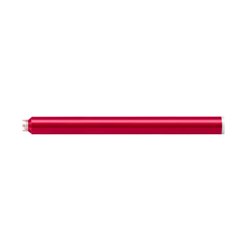 PELIKAN Großraum Füllerpatronen Briliant-Rot - GTP/5 Tinte 4001 - 5-Stück seitlich 2