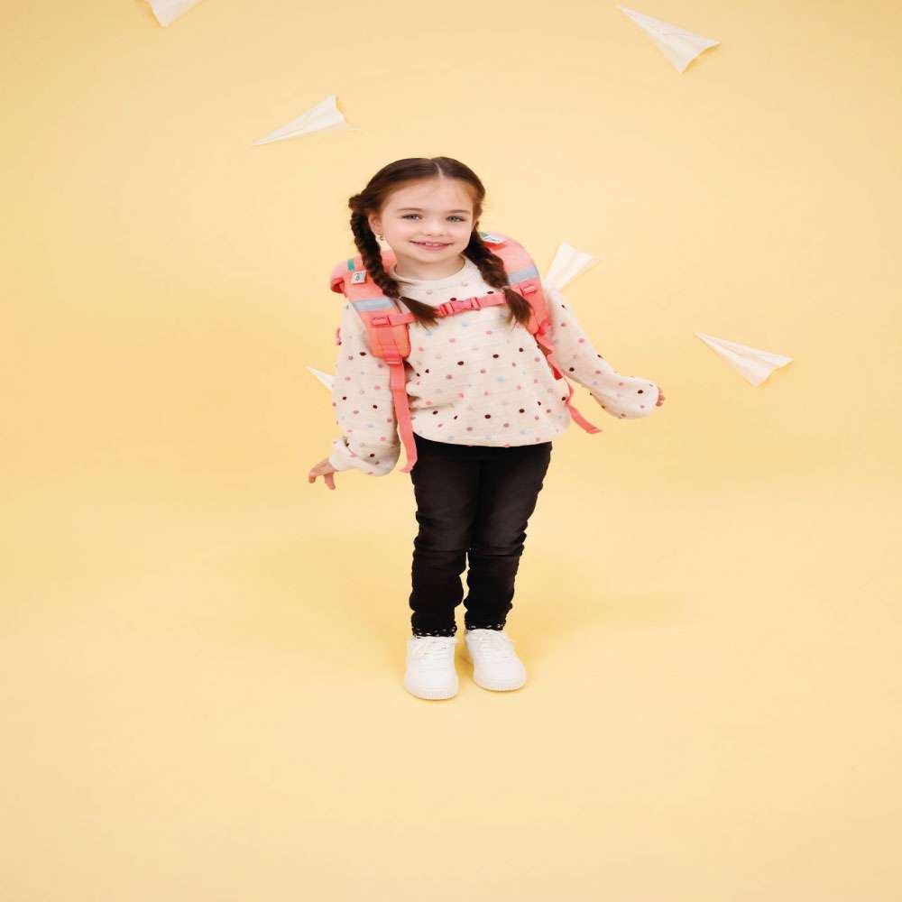 BELMIL Schulranzen CLASSY Set 4 tlg - Cute Doe Kind mit Schulranzen