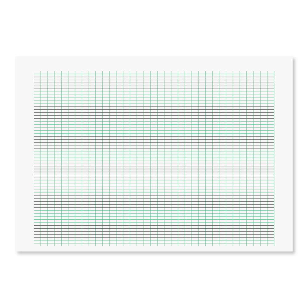 BRUNNEN Notenheft Star A5 quer - 80g/m2 8 Blatt Lineatur 14 Innenansicht