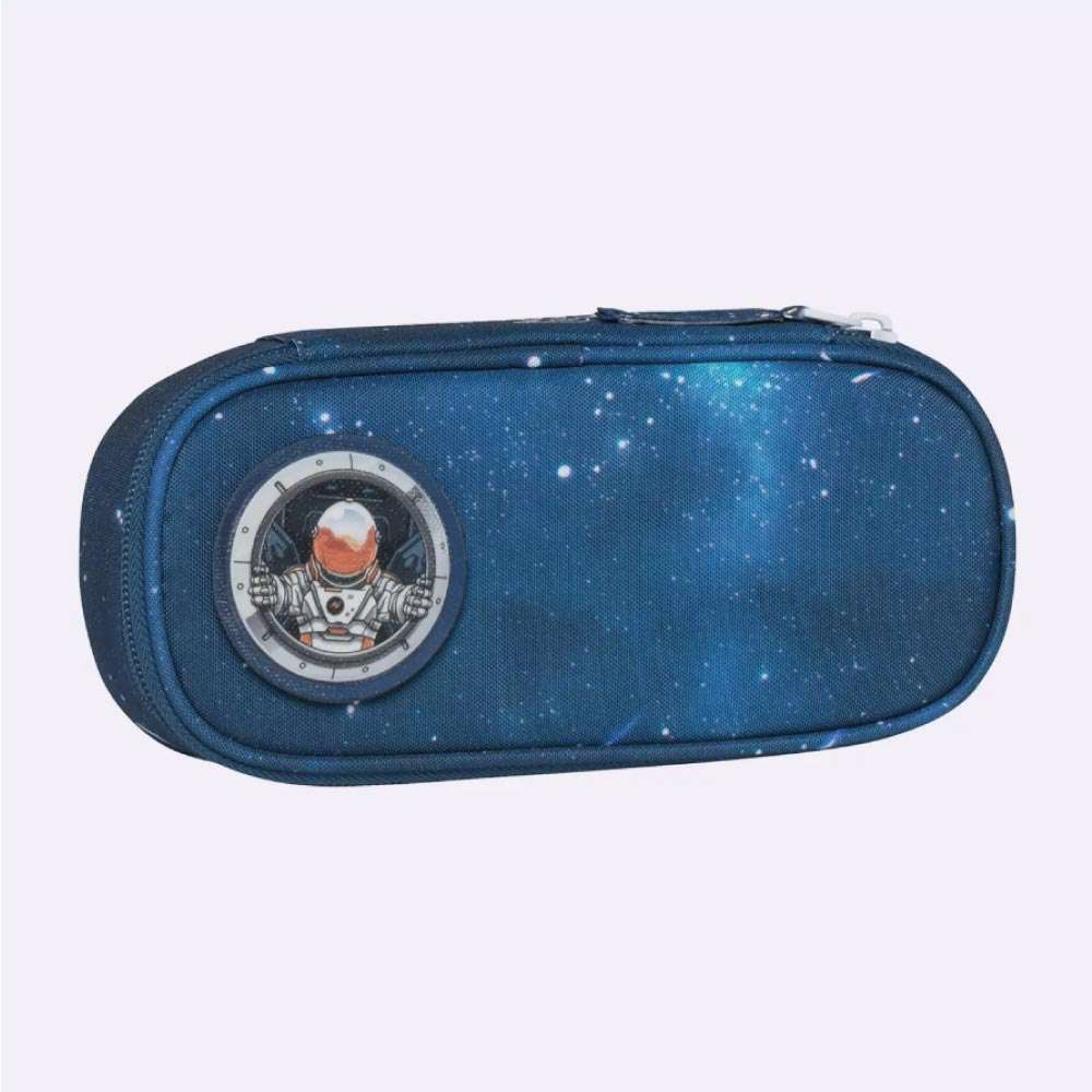 BECKMANN Schulranzen ACTIVE AIR FLX 6 tlg - Space Mission Faulenzermäppchen