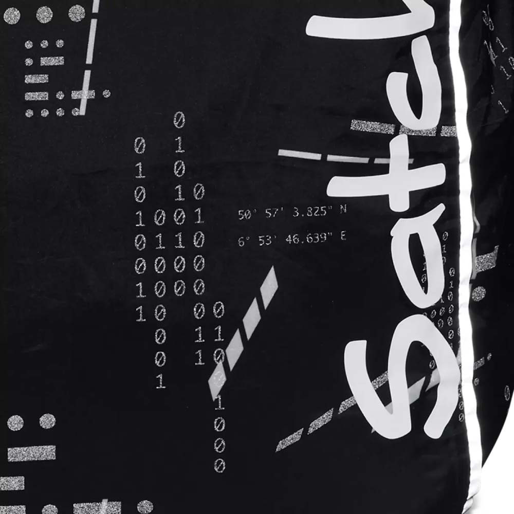 SATCH Regenschutz - in verschiedenen Farben - Regencape Ninja Matrix nah