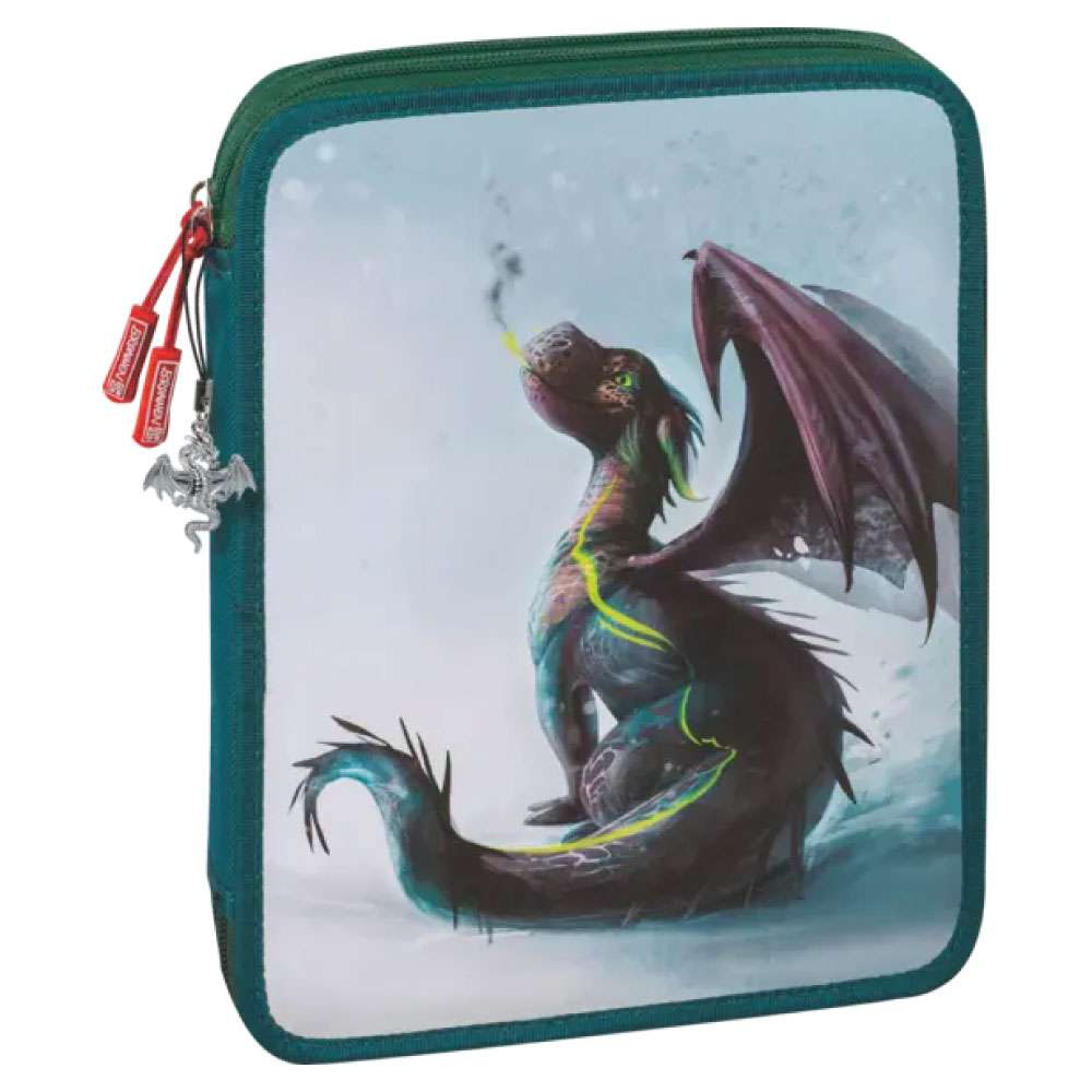 BRUNNEN Federmäppchen XXL 2-Zip Drago