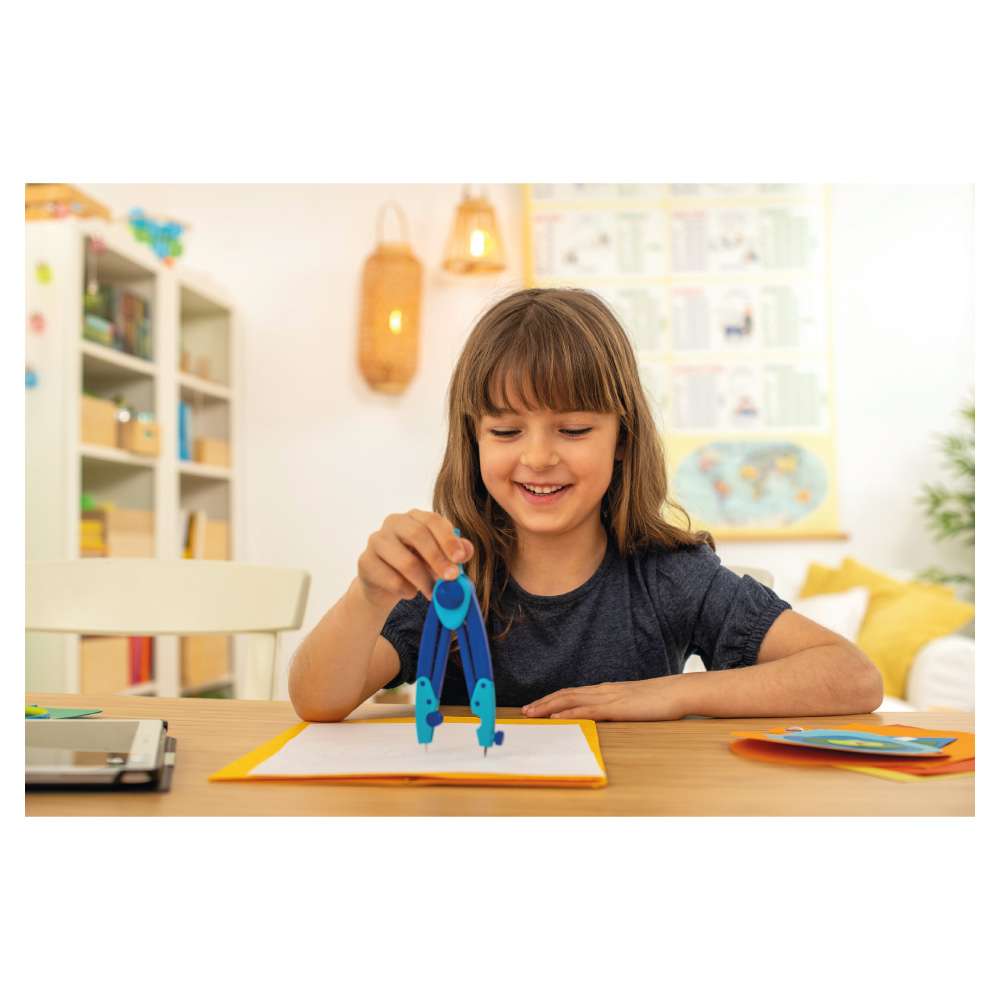 PELIKAN griffix® Zirkel blau zeichnen Zirkel