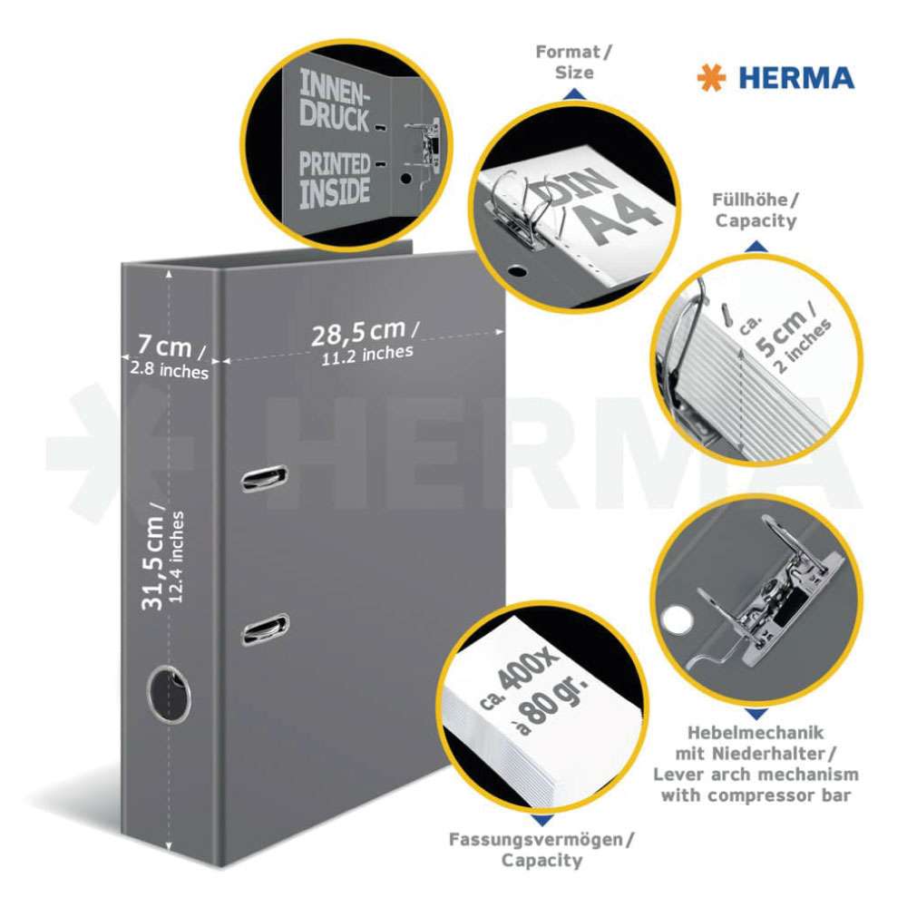 HERMA Motivordner A4 Details