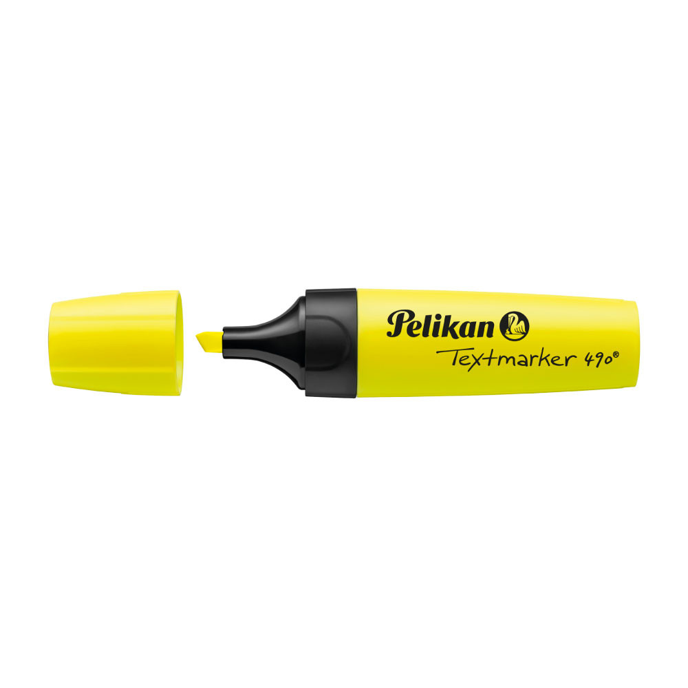 PELIKAN Textmarker 490 gelb offen