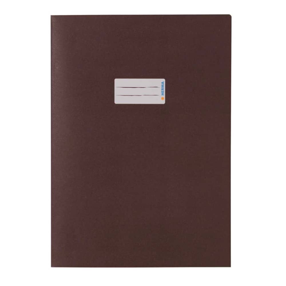 HERMA Heftumschlag Papier A4 und A5 braun A4