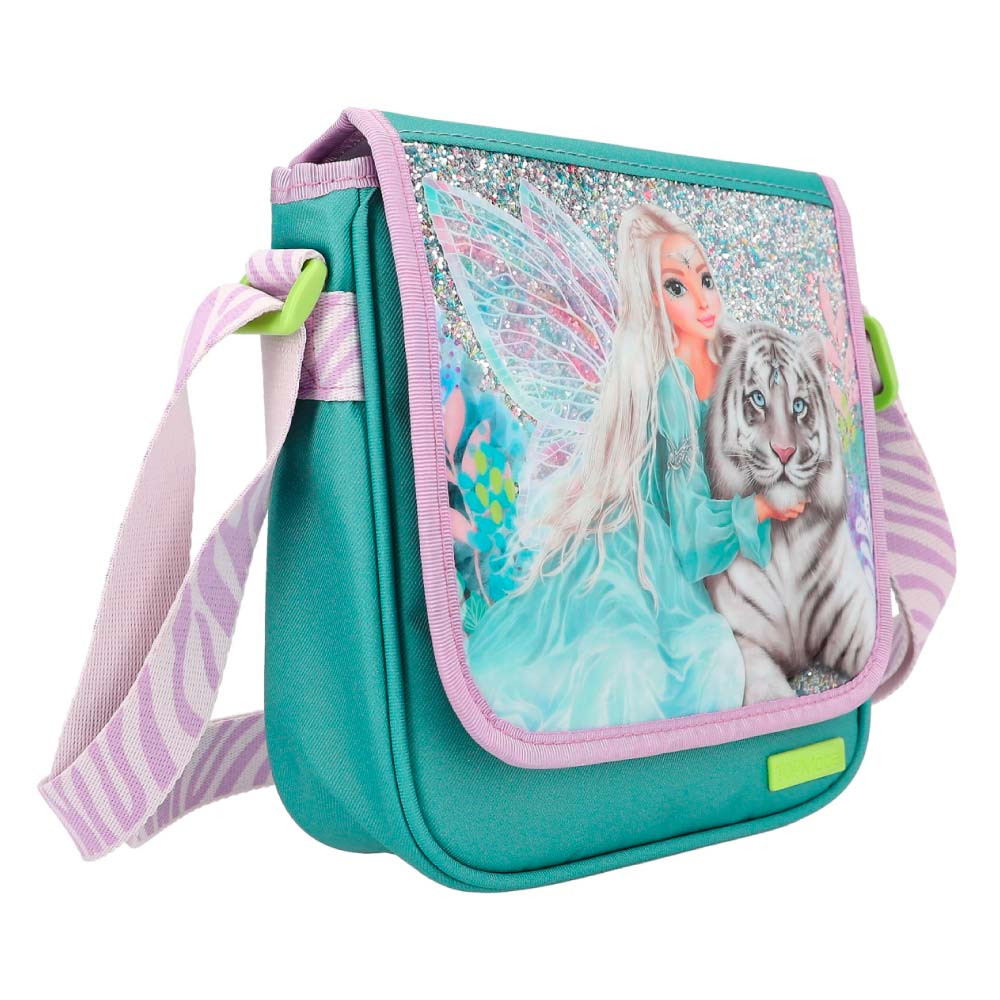 TOPModel kleine Umhängetasche FANTASY TIGER - seitlich